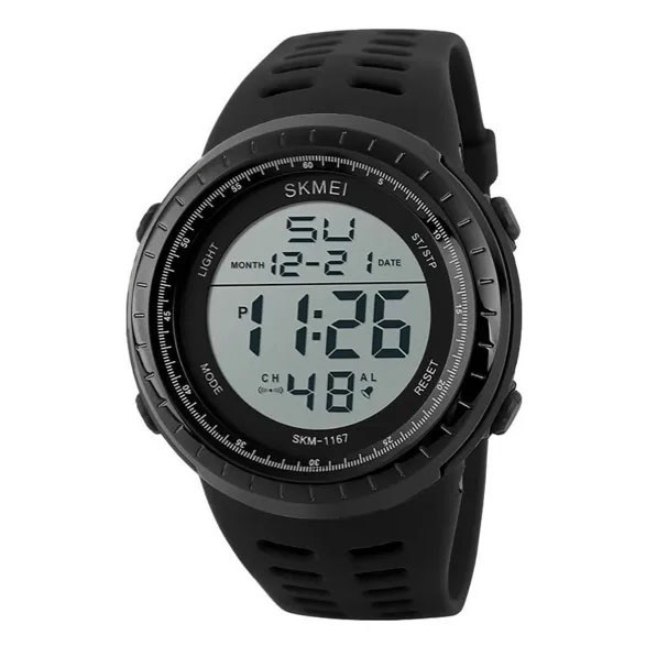 Годинники для чоловіка SKMEI 1167BK, Оригінальний чоловічий годинник, Годинники YX-710 чоловічі спортивні Київ - фото 10