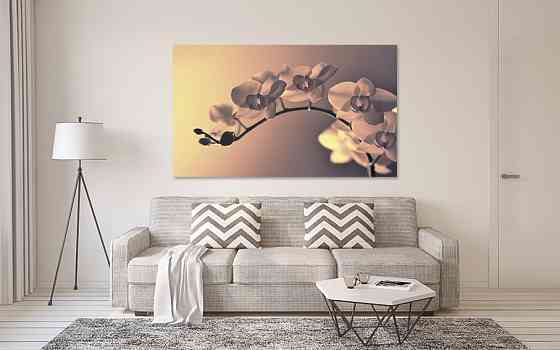Картина холст в гостиную / спальню  Орхідея   MLP_168 60x100 см Киев