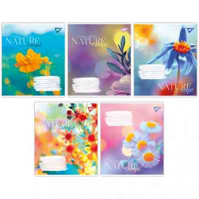 Зошит Yes А5 Nature colorful 96 аркушів лінія (767181) Вінниця