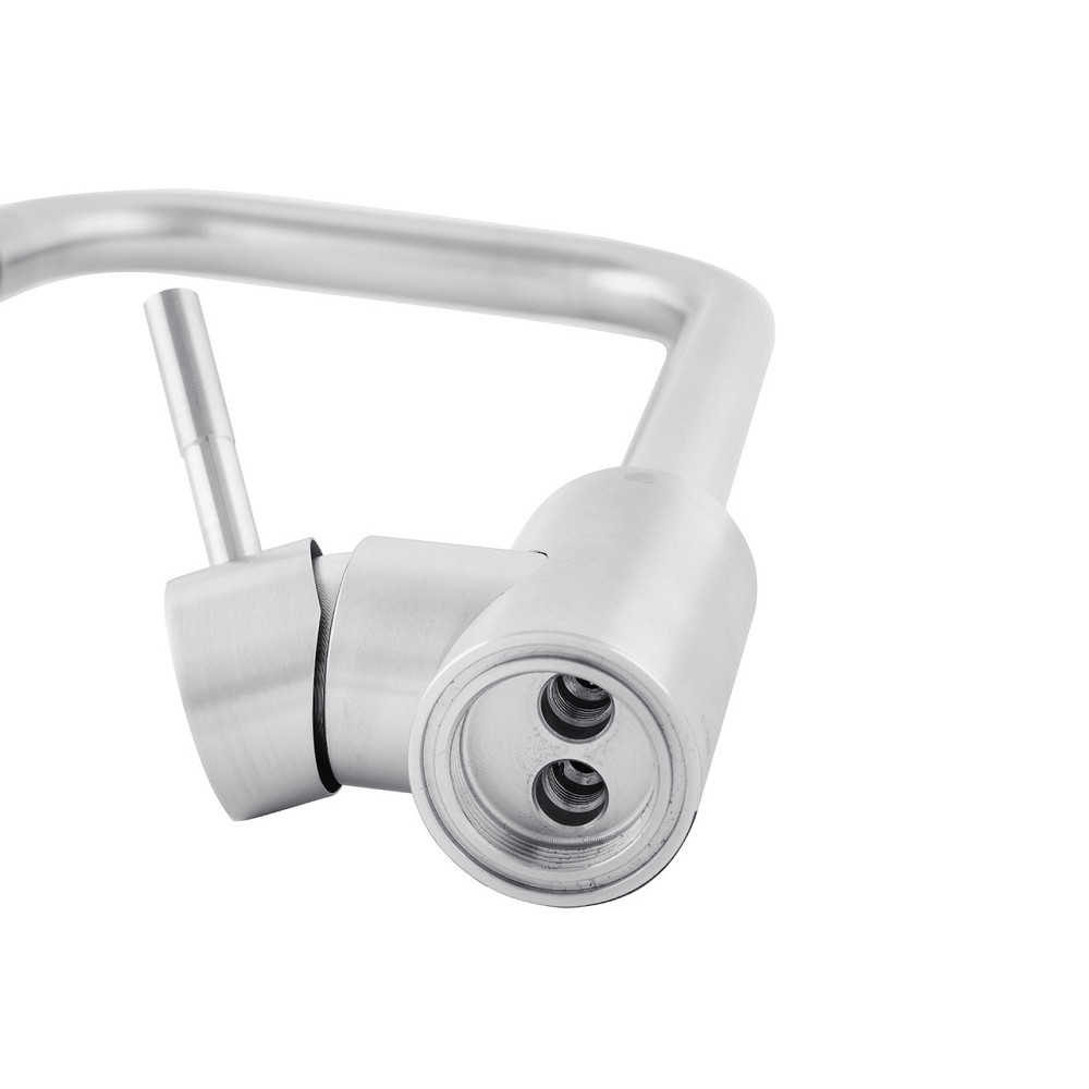 Змішувач для кухні Kroner KRP Edelstahl Klassisch - ESG037 сатин Київ - фото 7