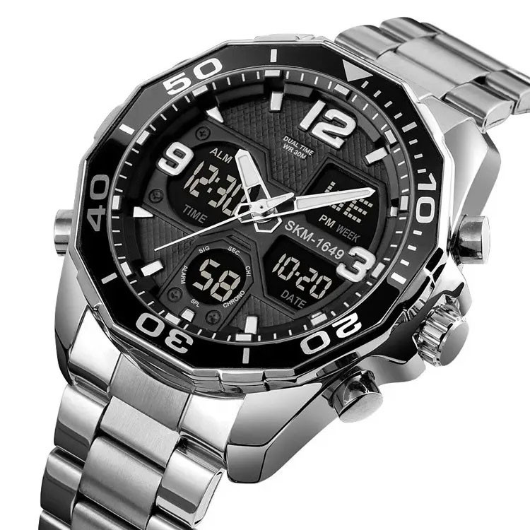 Годинники чоловічі в строгому стилі, Чоловічі годинники браслет наручні класика SD-48 Івано-Франківськ - фото 6