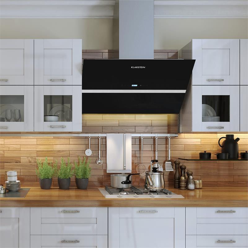 Комплект рециркуляції для витяжки Aurea VII 90 см фільтр з активованим вугіллям чорний 90 см Чорний Рівне - фото 3