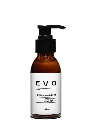 Фізіологічний мус для очищення шкіри обличчя EVO derm 100 мл Винница - изображение 1