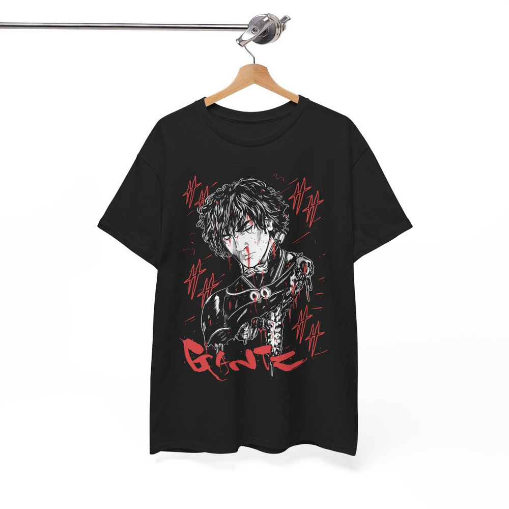 Футболка аниме Гантз Джапанесе Аниме Манга оверсайз (S/M/L) Черний AnimeJ0105 Днепр - изображение 6
