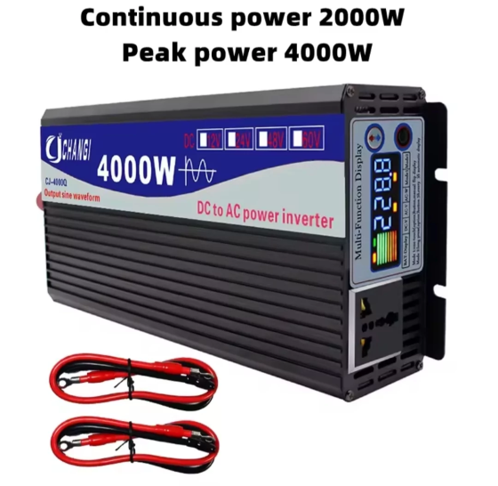Инвертор чистый синус Changi CJ-4000Q 4000W DC 12Вт в переменный ток 220В Винница