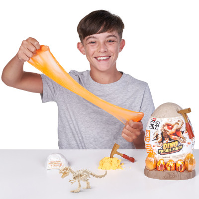 Интерактивная игрушка Pets & Robo Alive сюрприз Янтарные раскопки динозавра (71153) Винница - изображение 7