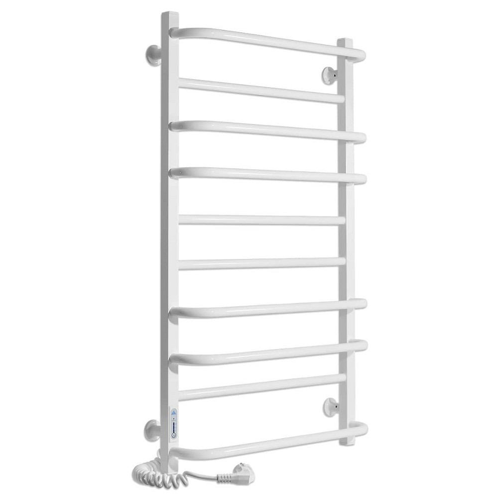 Електричний полотенцесушитель Laris Зебра КОМФОРТ ЧК10 500Х900 Е білий Київ - фото 1