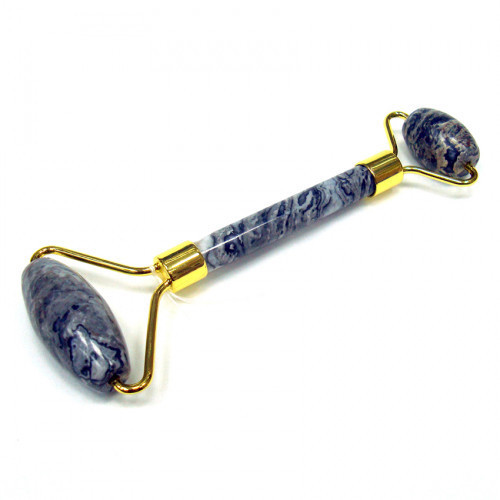 Массажер роликовый для лица из серой яшмы Киев - изображение 1