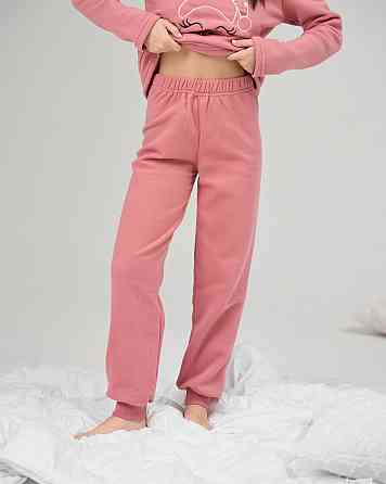 Женская теплая пижама со штанами Флис - Олень в шапке Lady Secret 94109 XL Киев