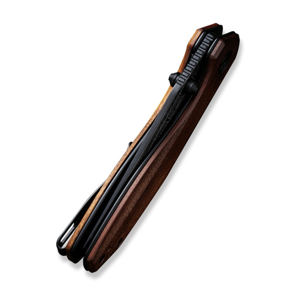 Ніж складаний кишеньковий Civivi ODD 22, (7.5 см) Damascus / Guibourtia Wood Киев - изображение 6