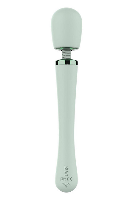 Вибратор микрофон Dream Toys Glam XL Wand Vibrator, мятный Sex Aura Киев - изображение 4