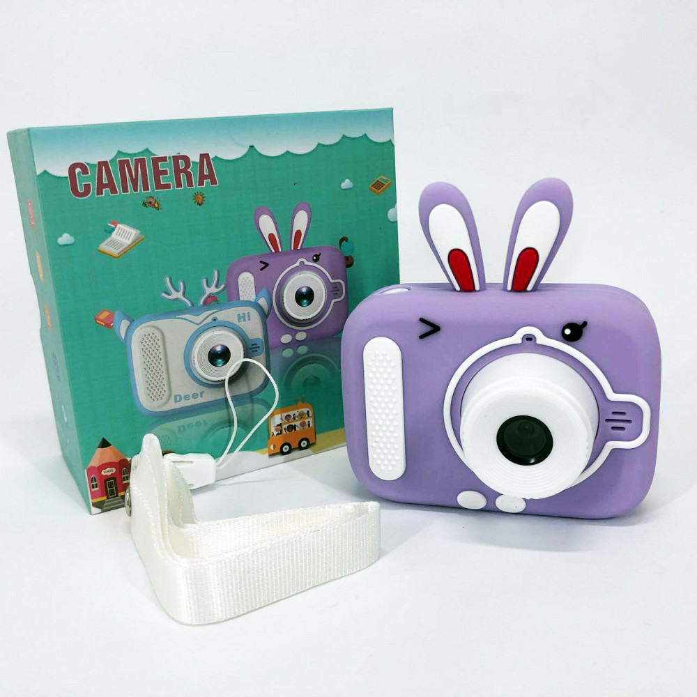 Детский цифровой фотоаппарат X900 Rabbit. Цвет: фиолетовый DJ-13 Львов - изображение 8