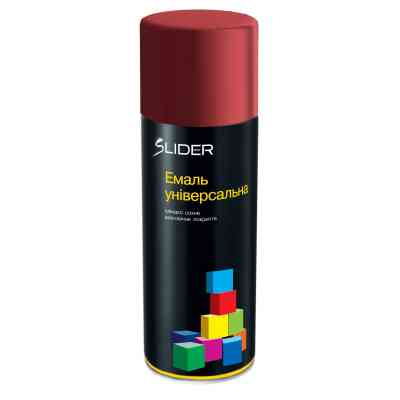 Аэрозольная краска для автомобиля SLIDER 3011 вишнева, аер. упаковці 400мл (000001026) Винница