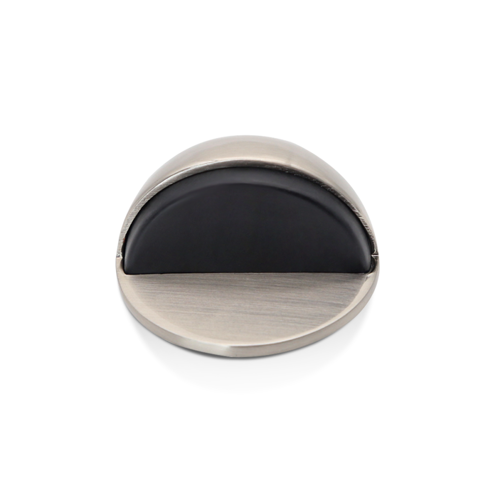 УПОР КЛЕЙКИЙ ПІДЛОГОВИЙ ДЛЯ ДВЕРЕЙ M-24 SN МАТОВИЙ НІКЕЛЬ Київ - фото 1