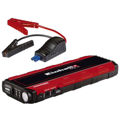 Пуско зарядний пристрій Einhell CE-JS 18 Jump Starter Power Bank, 18000мАг, 2хUSB 5В, 12В, пуск 600A (1091531) Вінниця - фото 1