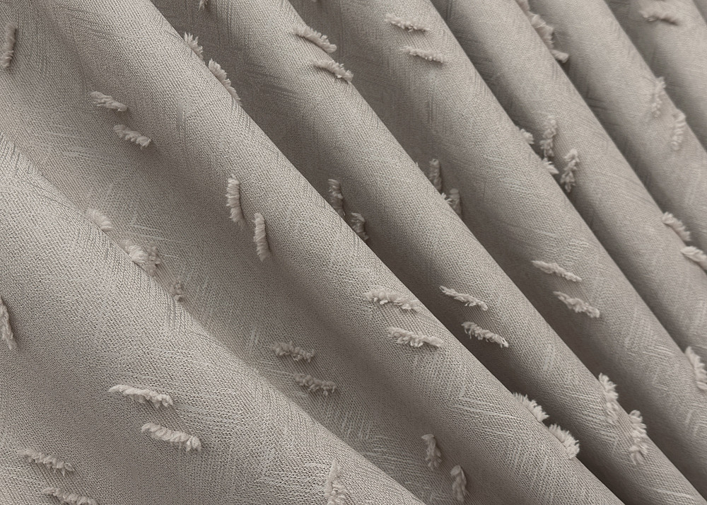 Комплект штор VR-Textil Лен Букле № 1884ш Тауп 200х290 см 2 шт (32-240) Киев - изображение 6