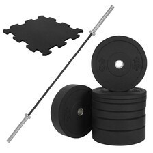 Тренажер Zestaw kulturystyczny 120kg ProWorkout Киев - изображение 1