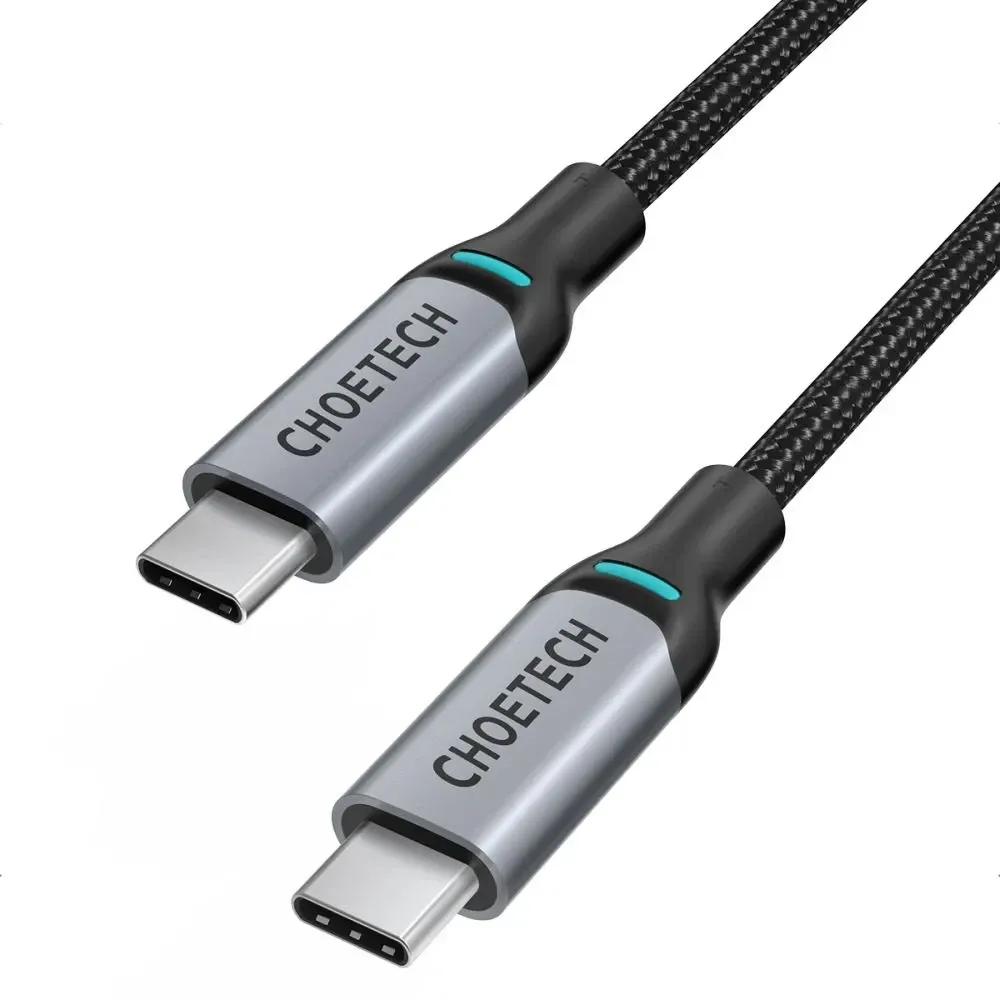 Кабель Choetech ХСС-1002 Black USB-C to USB-C PD100W 1.8m (43-00123) Київ - фото 3