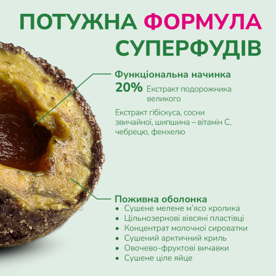 LK Baits Pet Nutrigo Plantago S-M Функціональні ласощі для собак середніх порід з сиропом подорожника (Ø 20 мм), 170 г Київ