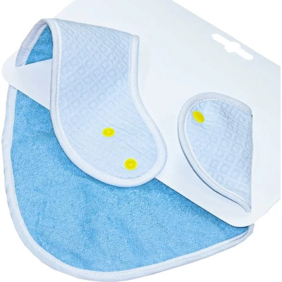 Слюнявчик Еко Пупс Jersey Abso бандана 25x20 (голубой) (WBBJA016) Винница - изображение 2