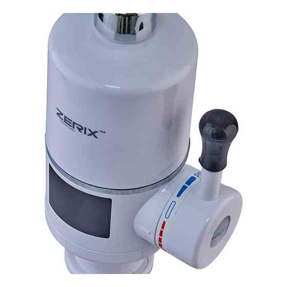 Водонагрівач 3,3 kW проточний ZERIX ELW41-E з індик. темп., RESET, на мийку (ZX4694) Київ