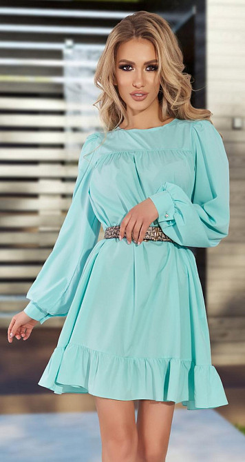 Стильне плаття з оборкою Київ - фото 1