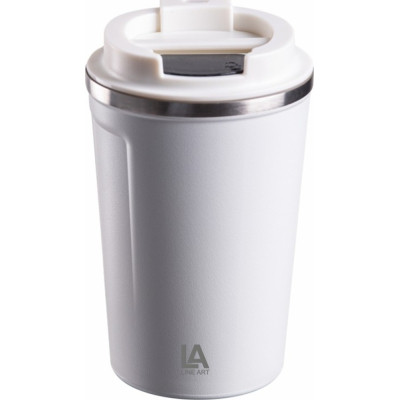 Термокружка Line Art Lima 380 мл білий (60023022LA-08) Вінниця - фото 1