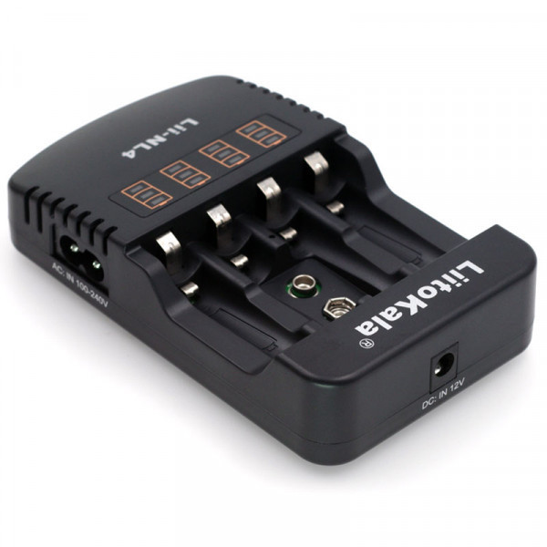 Зарядний пристрій LiitoKala Lii-NL4, 4x(NiMH/NiCd) + 1*9V(крона) (Lii-NL4) Київ - фото 4