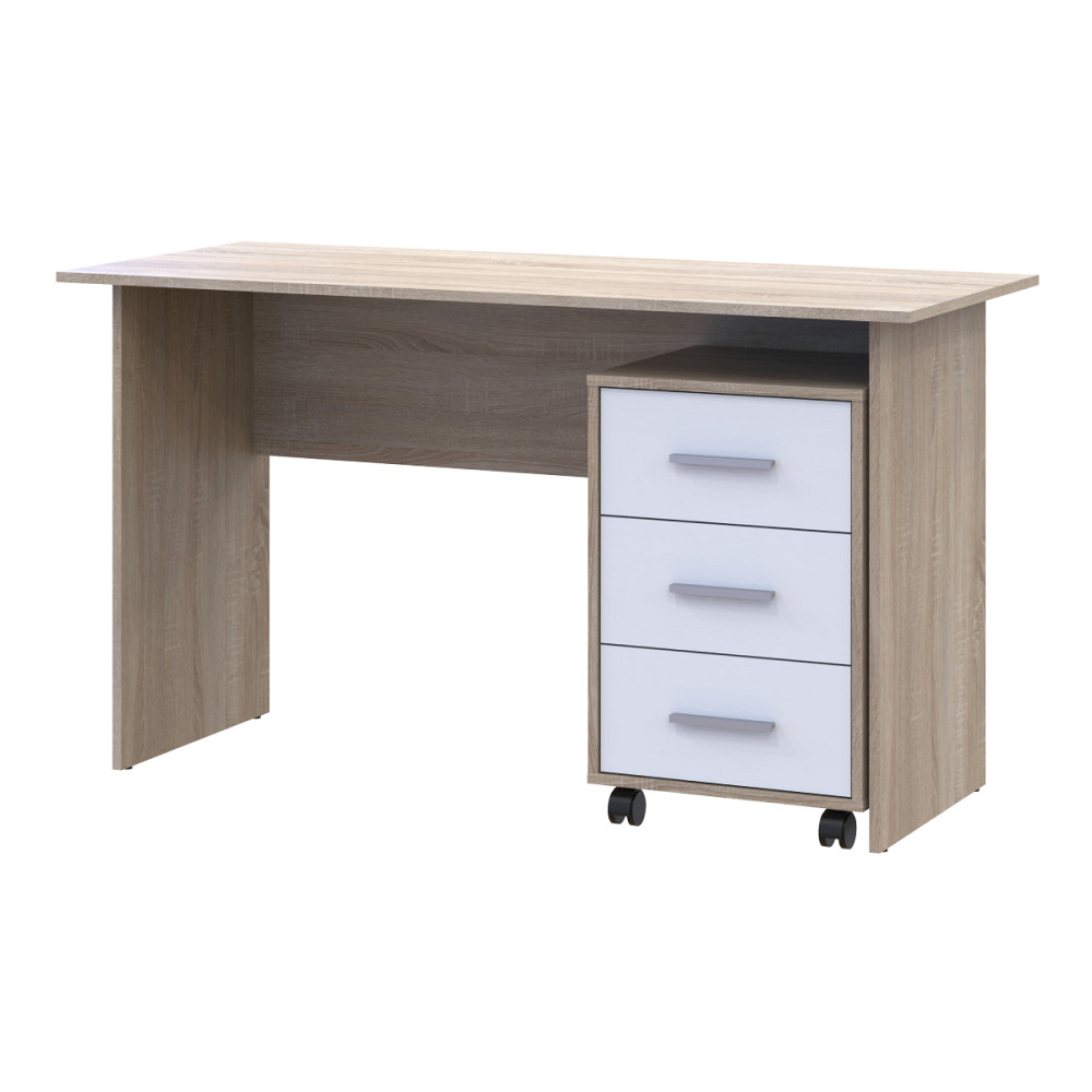 Офісний стіл Doros Т3 120х60х78 см Дуб cонома/Білий (DRS-011314) Львів - фото 4