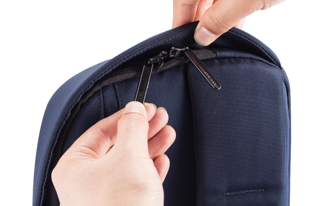 Рюкзак антизлодій XD Design Bobby "Sling", синій Рівне - фото 8