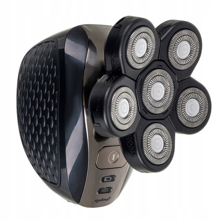 Електробритва - тример 6 головок для волосся та бороди Soulima (26423) 5 Вт Нововолинськ - фото 2