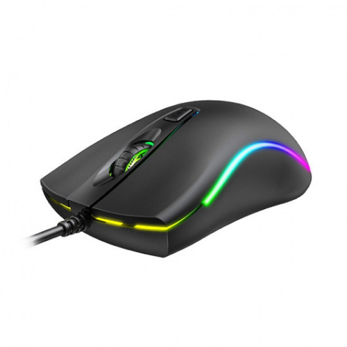 Мишка дротова з підсвічуванням Havit HV-MS72 чорний Житомир - фото 2