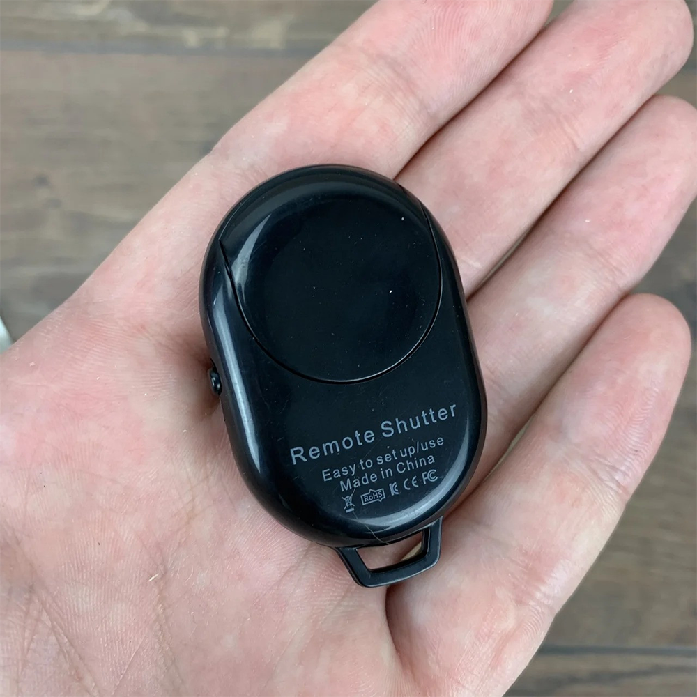 Селфі пульт для телефону Bluetooth, Чорний / Кнопка для селфі дистанційного керування Київ - фото 3