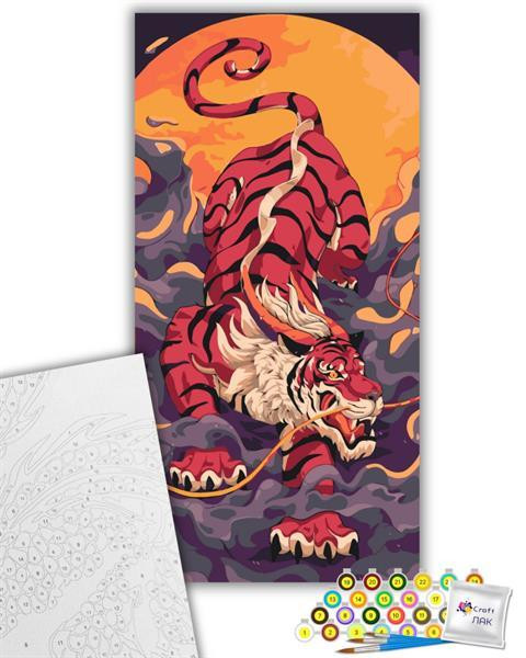 Картина за номерами ArtCraft Тигр, що підкрадається 40х80 см (11593-AC) Харьков - изображение 1