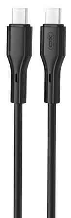 Кабель XO NBQ231B Rock Series Type-C to TYPE-C - 60W - 1m (Black) (6974581) Киев