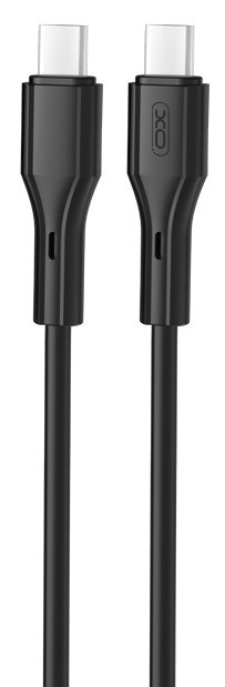 Кабель XO NBQ231B Rock Series Type-C to TYPE-C - 60W - 1m (Black) (6974581) Київ - фото 1