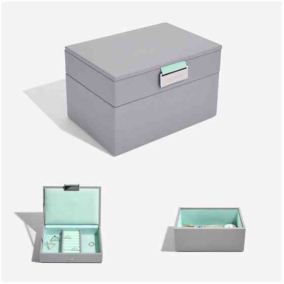 Скринька для прикрас Stackers Grey Mint, 12,5*18*11 см Луцк
