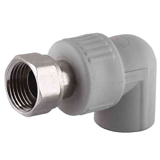 Кутник з накидною гайкою Vsplast PPR ф25х3/4″ **  2019 Киев