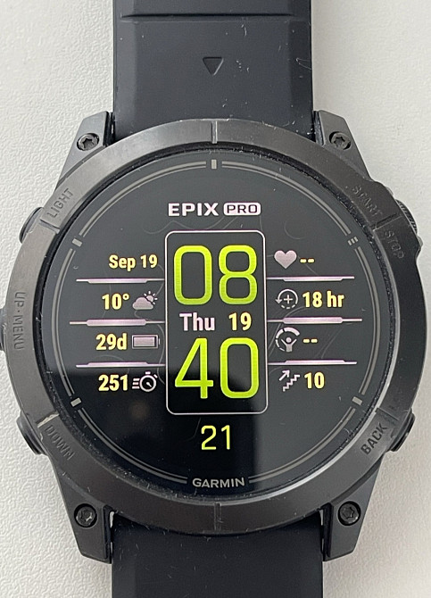 Смарт -Часы: Garmin Epix 2 Pro 51mm. Titanium Sapphire DLC Carbon. Киев - изображение 5