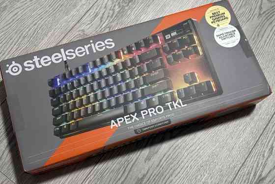 Клавіатура  ігрова SteelSeries Apex Pro TKL Gen 3 Black (64740) Київ
