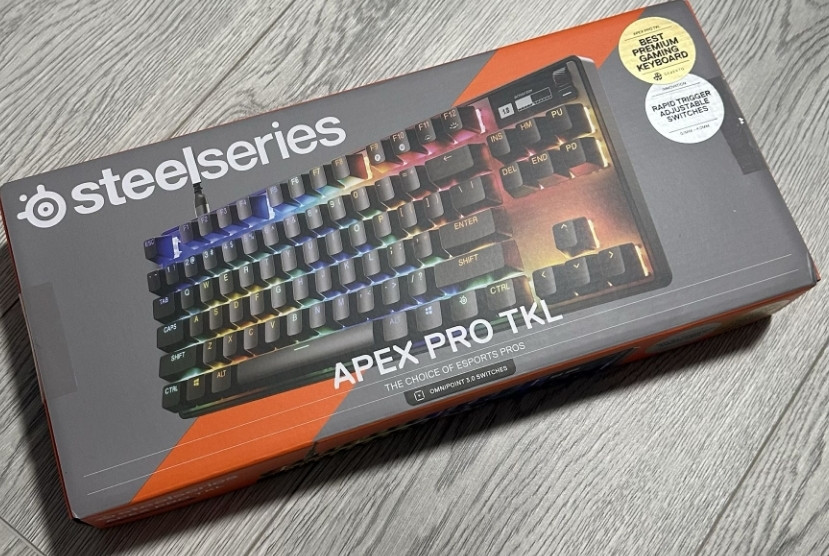 Клавіатура  ігрова SteelSeries Apex Pro TKL Gen 3 Black (64740) Київ - фото 3
