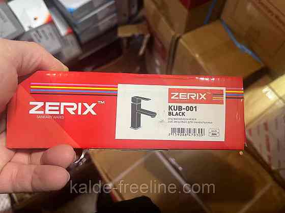 Смеситель для раковины ZERIX KUB-001 black Харьков