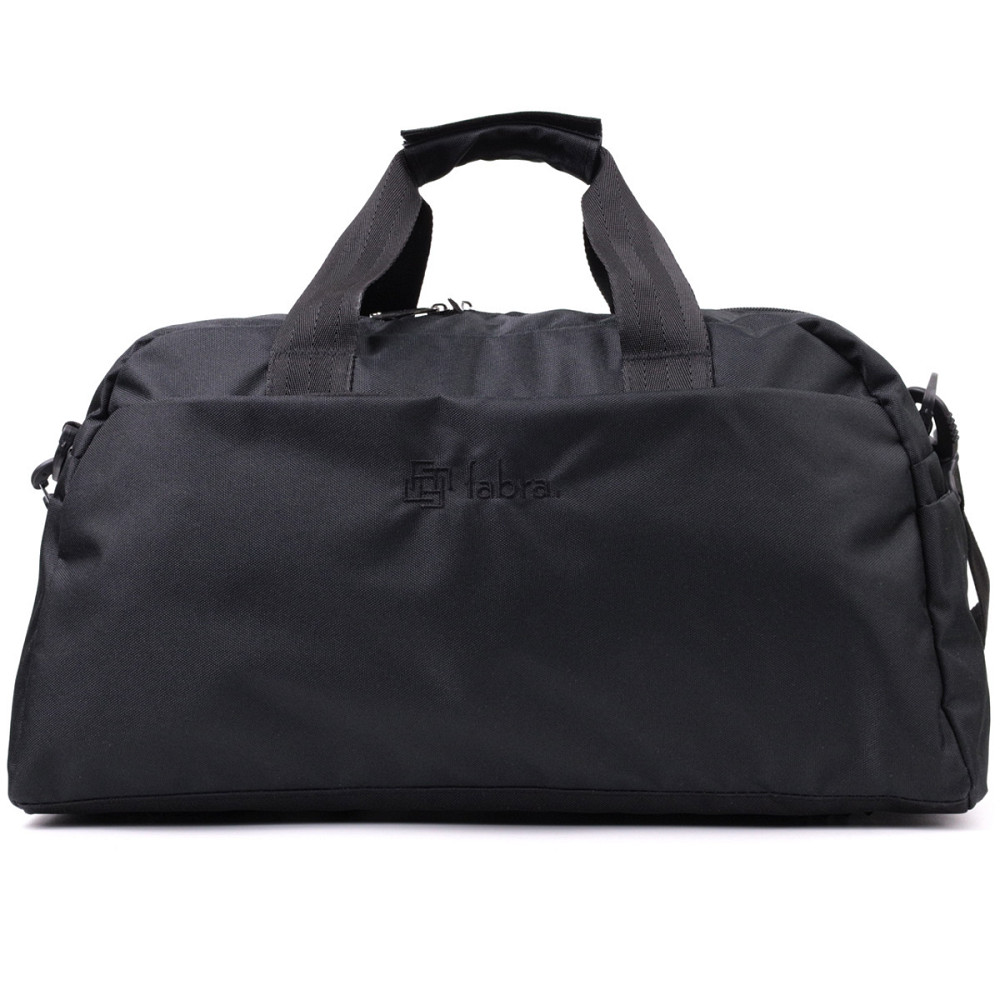 Невелика дорожня сумка з якісного поліестеру FABRA 22581 Чорний Київ - фото 9