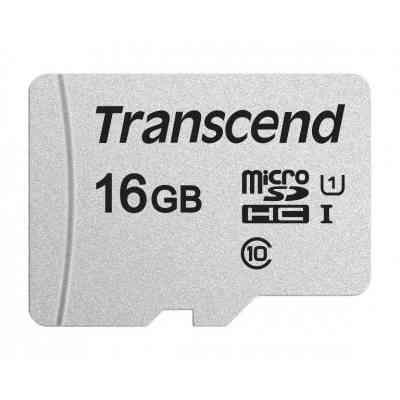 Карта памяти Transcend 16GB microSDHC class 10 UHS-I U1 (TS16GUSD300S) Винница