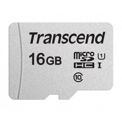 Карта памяти Transcend 16GB microSDHC class 10 UHS-I U1 (TS16GUSD300S) Винница - изображение 1