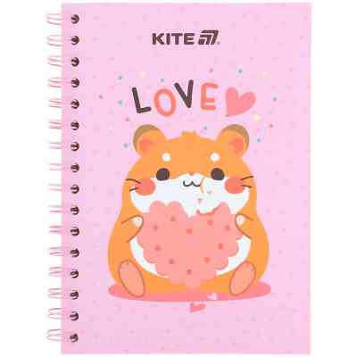 Блокнот Kite на спирали A5 Cute 3, 80 листов, клетка (K25-1911-3) Винница
