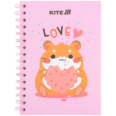 Блокнот Kite на спіралі A5 Cute 3, 80 аркушів, клітинка (K25-1911-3) Вінниця - фото 1
