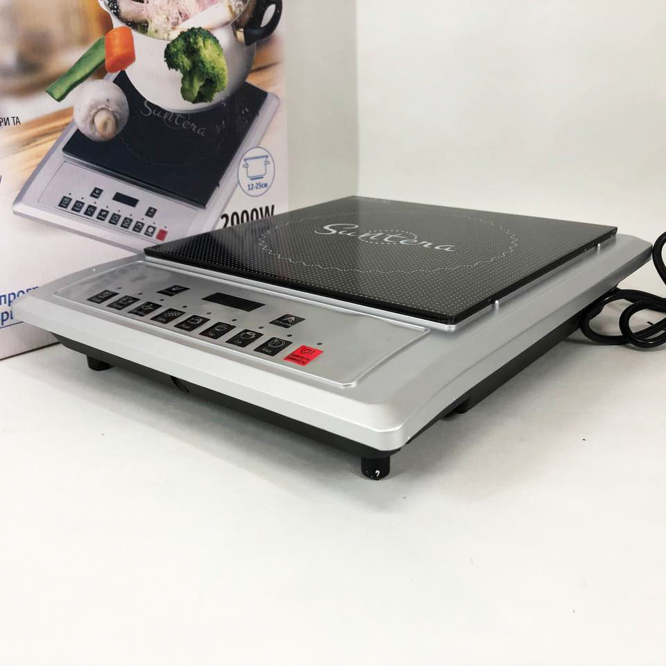 Плита настільна емальована Suntera, Надійна настільна плита для дому Електрична LC-68 Львів - фото 5