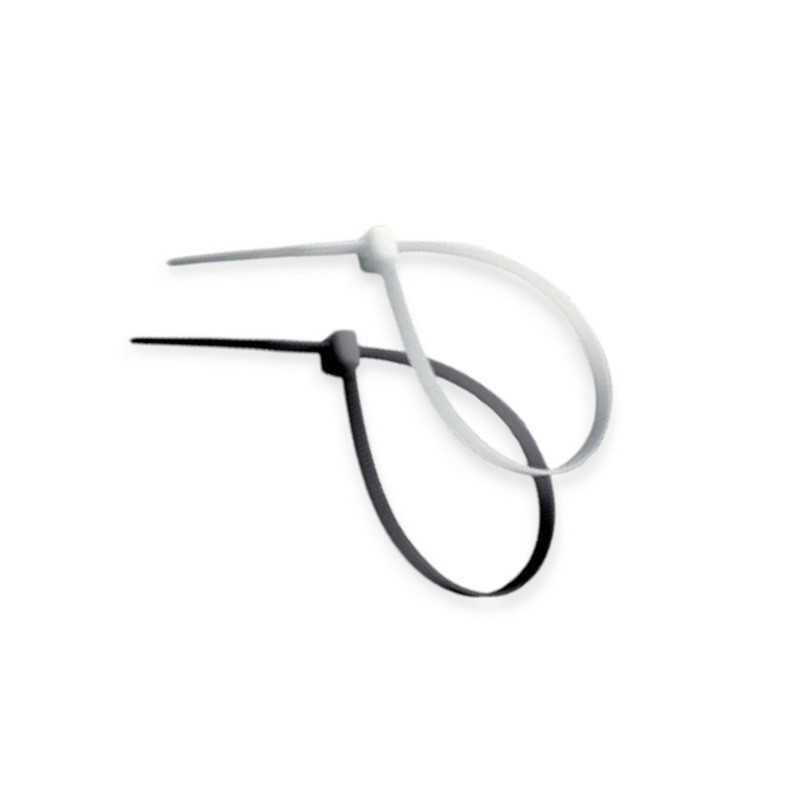 Хомут 250 x 3,6 білий пластиковий Мукачево - фото 1