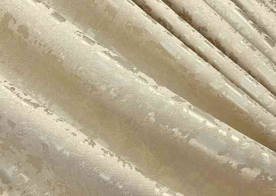 Комплект штор VR-Textil Льон Мармур 150х270 2шт і Тюль 600х270 1909ш-1400т Кремовий з білим 71-137/5 Київ